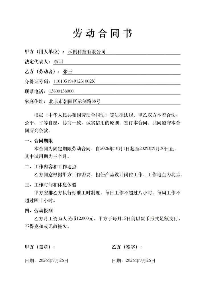 HD 滤镜处理后，纸面洁白、文字清晰